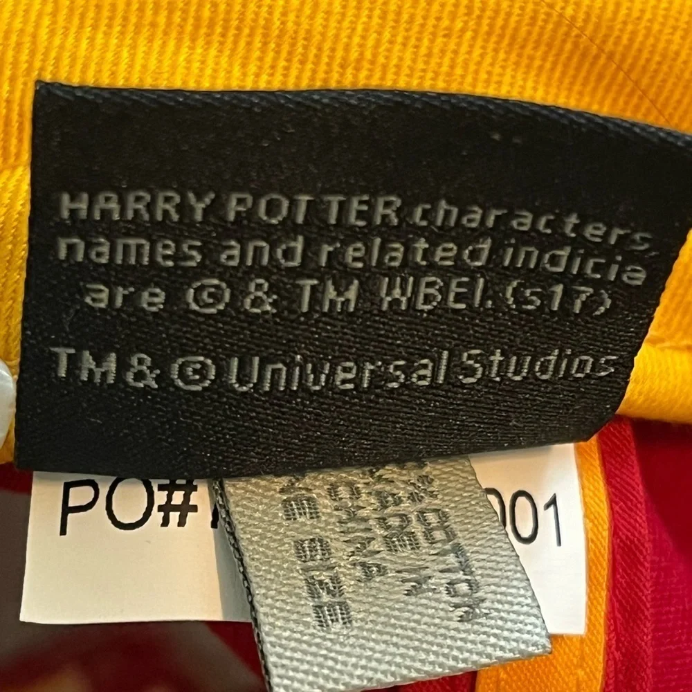 Harry Potter Gryffindor Baseball Hat Wizarding World Universal Adjustable